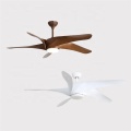 Nordic Simple Ceiling Fan White Color For Sale