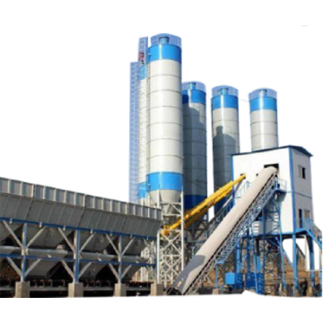 HZS 25-180m3/h cement concrete mixing plant station