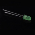 Ultra Bright 5mm Diffused Green LED 0.2W 520nm