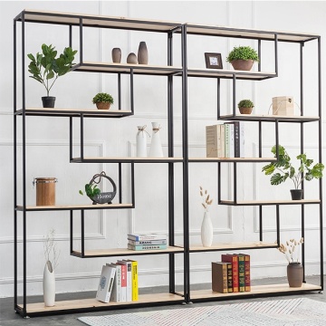 New Design Home Furniture Stainless Steel Bookcase
