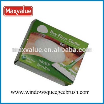 dry floor cloth cleaning articles