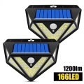 Luz solar de 1200lm com 166 LEDs