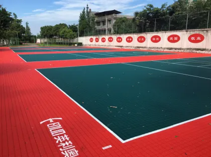 Enlio Outdoor Basketball Flooring Small Asterisk