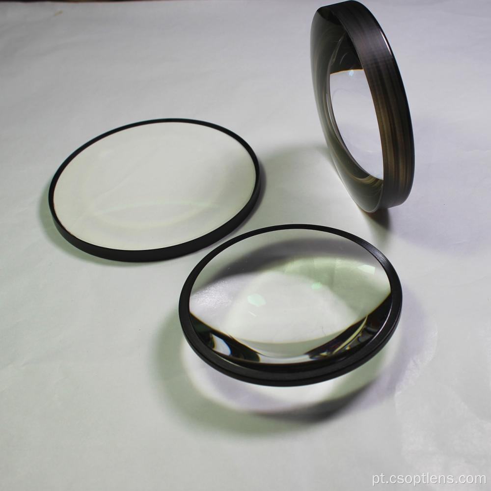 lente revestida de vidro óptico H-LAK6 AR