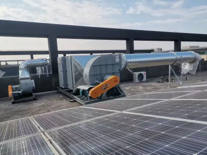 Compact Centrifugal Exhaust Fan with Smart Airflow Control