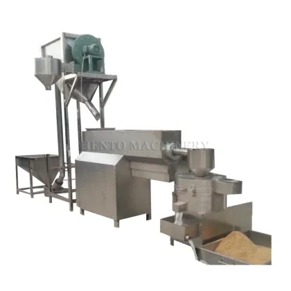 Automatic Sesame Peeling and Roasting Machine for Tahini Production Line