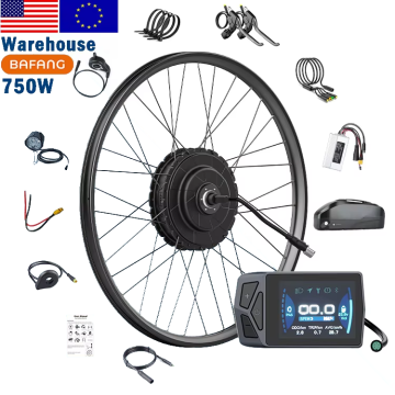 Zestaw konwersji Bafang 8fun EBIKE - 36V/48V 500 W/750 W Silnik z akumulator