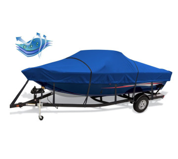 Customizable 600D Fabric UV Protection Universal Boat Cover
