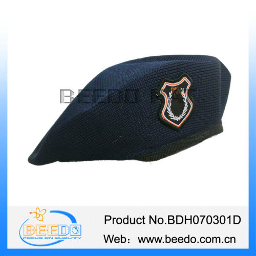 Classical polyester navy uk army beret hat
