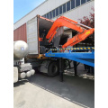 6ton mini excavator with swing boom closed cabin