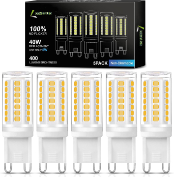 LOHAS G9 LED LEGGIO LEGGE - Mini lampadina in ceramica per illuminazione decorativa lampadaria