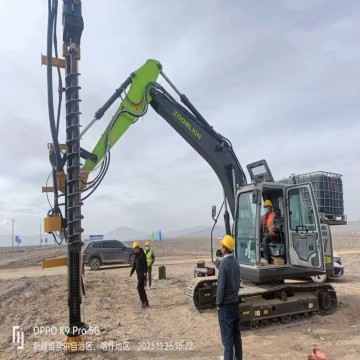 Solar-Powered Drilling Rig for Efficient Excavation