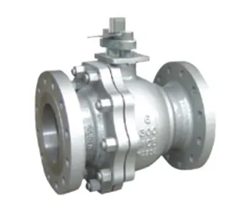 Top mounted ball valve