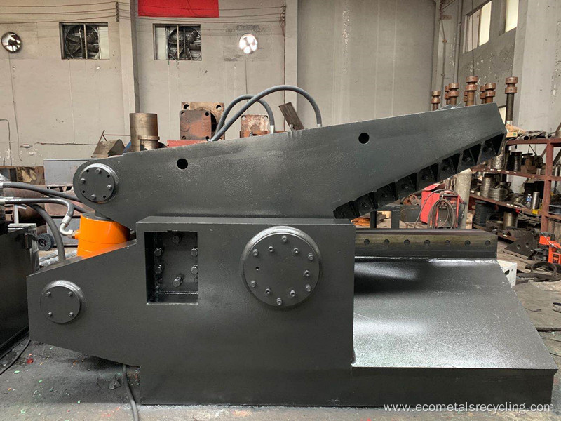 Metal Scrap Angle Iron Alligator Cutting Equipment