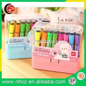 Amazon 24 Water Color Pen with Seal