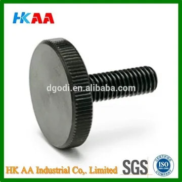 Metric Coarse Knurled Round Head Thumb Screw Low Type Steel DIN653