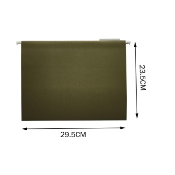 Large Capacity Plastic Expanding Hanging File Folder with Custom Logo for Office Document Storage and Organization