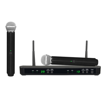 BLX288E Dual Channel UHF Wireless BETA58A Microphone System