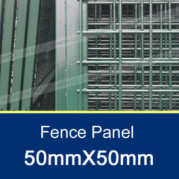 50mmX200mm PVC Coated Fence Panel /55mmX200mm Galvanized Fence Panel