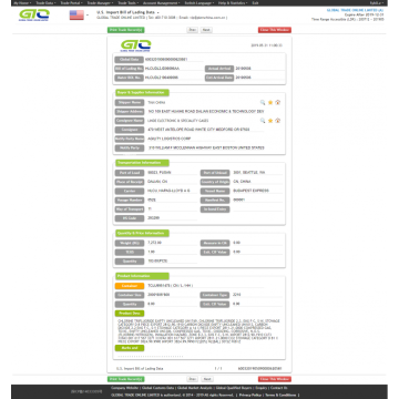 CHLORINE DIOXIDE for USA trading data