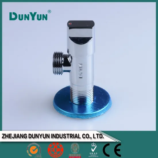 brass angle valve for hot water/cool water(ceramic core)