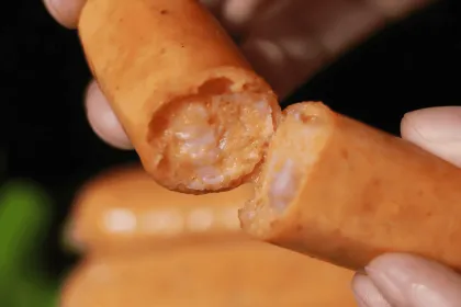 Fiery Small Grilled Sausages Ultimate Snack Choice