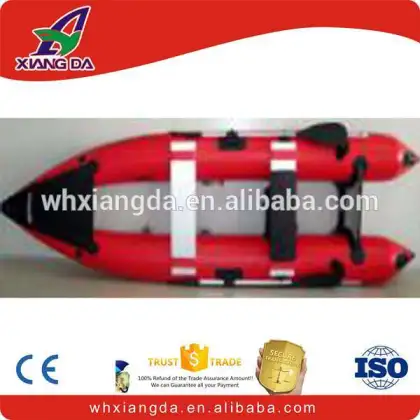 PVC fishing canoe lightweight inflatable kayak