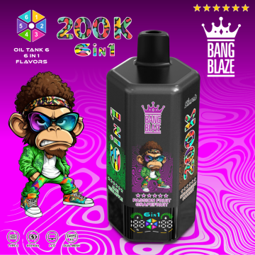 BangKing 200K Puffs 6-in-1 Flavor Disposable Vape Wholesale
