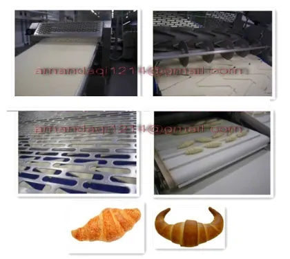 croissant bakery pastry dough sheeter machine