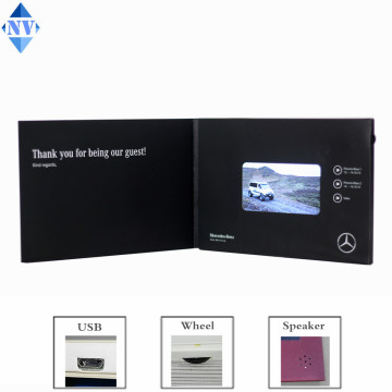 FOCUS 4.3inch video brochure for promotion gift in exhibition
