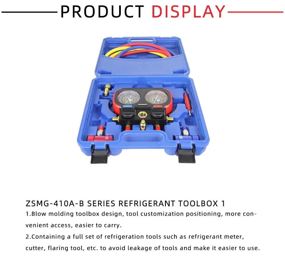 ZSMG-410a-B Series Refrigerant Toolbox 1 X
