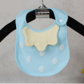 Leuke Zachte Katoen / Siliconen Baby Bib