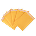 Yellow Kraft Paper Packaging Mailing Bags