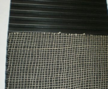 NR/SBR Fabric cloth insertion rubber sheet for gasket
