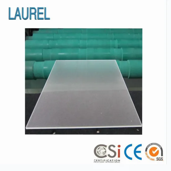 3.2mm-4mm Low-Iron Mistlite Solar Glass (YS2013001)