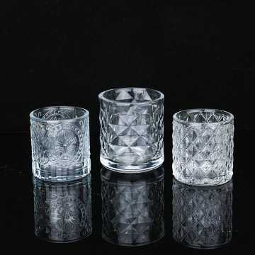 Wholesale Custom Scented Candle Vessels: Unique Cylinder Luxury Jars Cups