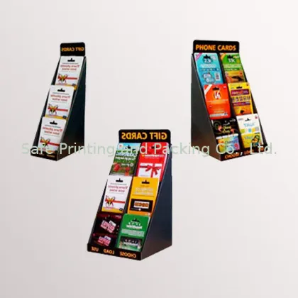Oil Printing Corrugated Cardboard Display Racks , Magazine Pop Display