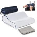 Travel Camping Comfortable Memory Foam Curved Pillow