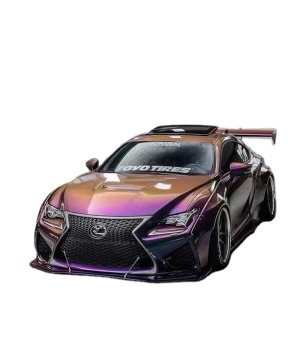 2022 New RCF Wide Body Kit for Lexus RCF - Front Shovel, Rear Diffuser, Side Skirts