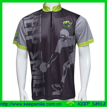 Custom Sublimation Printing Bowling Jersey