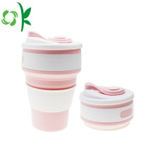 Silicone Foldable Travel Drinking Cup Retractable