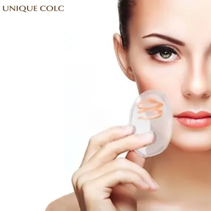 Transparent Silicone Powder Sponge for Cosmetics - Factory Price