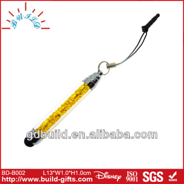 cell phone accessories dust plug with apacitance pen