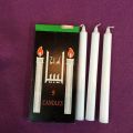 White Household Candle Smokless Candles