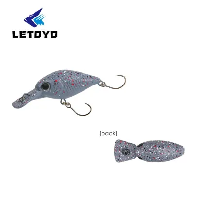 LETOYO 5cm Crank Bait Fishing Lure 3.2g Artificial Hard Baits Crank Bait Wobbler
