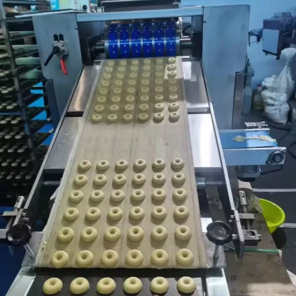 KH-400 Electric Leisure Food Production Line Drop Cookies Machine