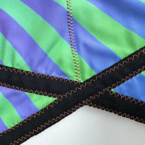 Dapo Flow Star 28 -calowy druk UV z Zig Zag Sewing na imprezę muzyczną