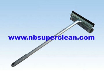 Long Handle Window Squeegee with Rubber