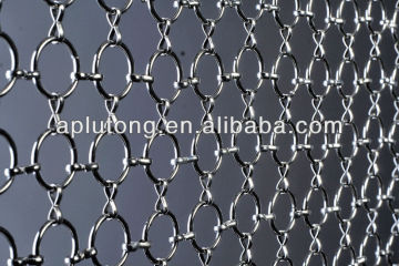 Metal ring mesh/metal fabric curtain/modern curtain design