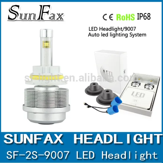 Brand New 2S LED Car Hi/Lo headlight 9004 9007 led head light, fanless high low beam auto led headlight